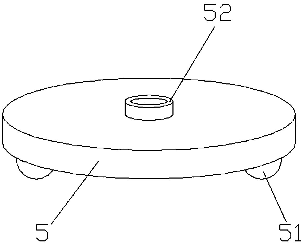 Drilling device for automobile engine hood