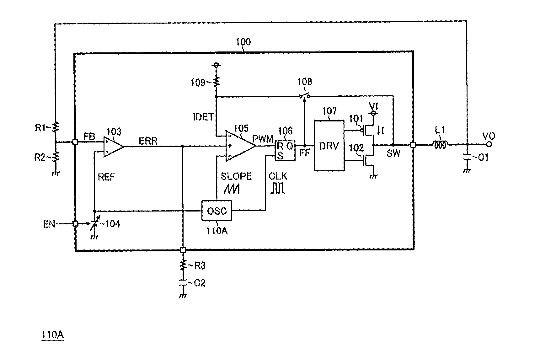 Current mode synchronous rectification dc/dc converter