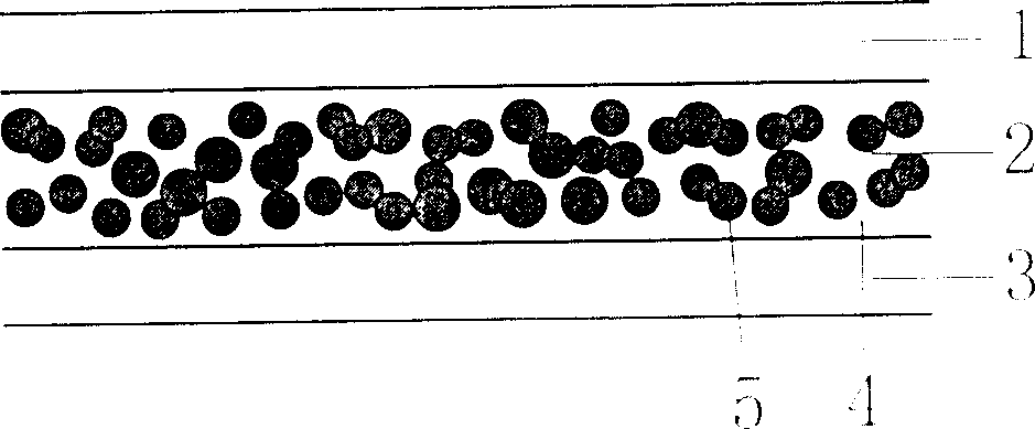 Optical storage medium containing unordered nano composite film and its application