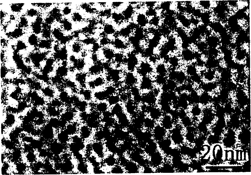 Optical storage medium containing unordered nano composite film and its application