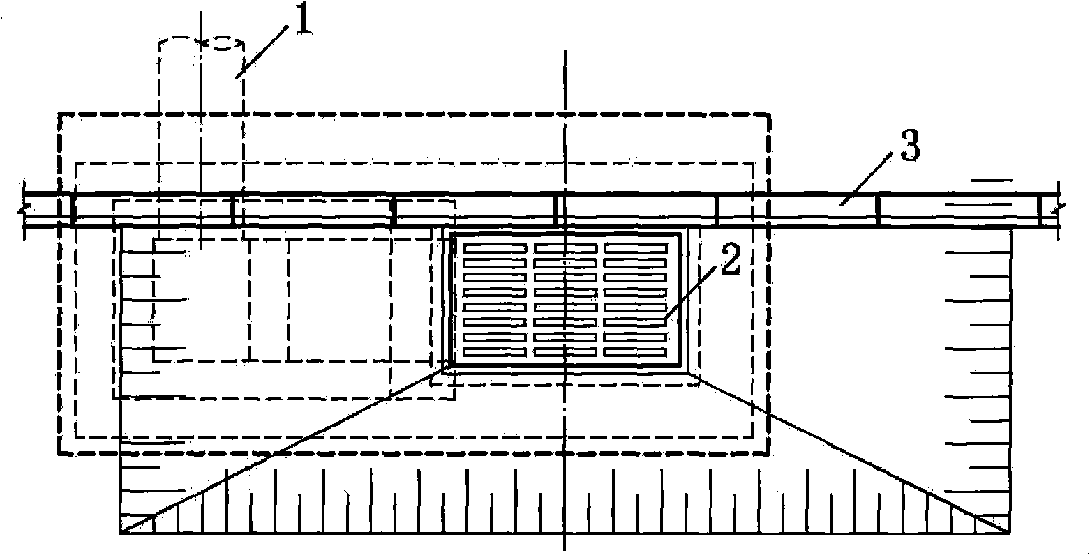 Environment-friendly type roads rain inlet