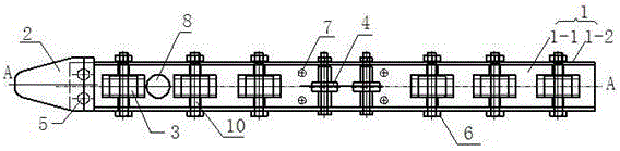 Material lead device for brush wheels of pressing machine