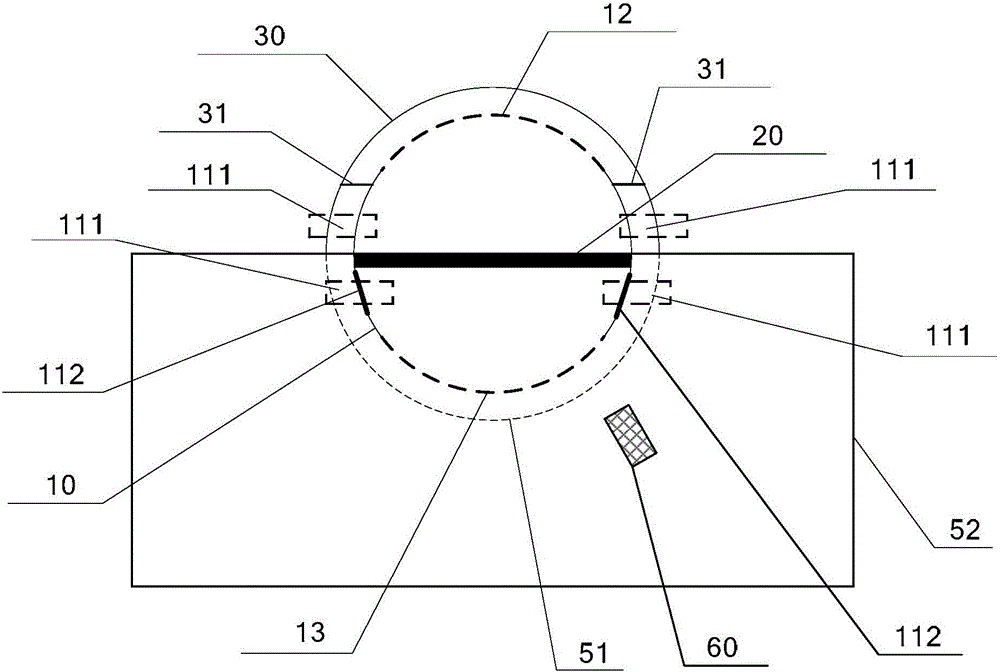 Filter screen replacing device