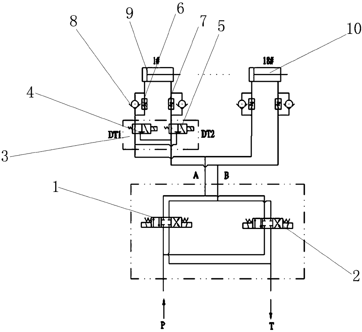 Wind tunnel flexible wall linkage control system and method