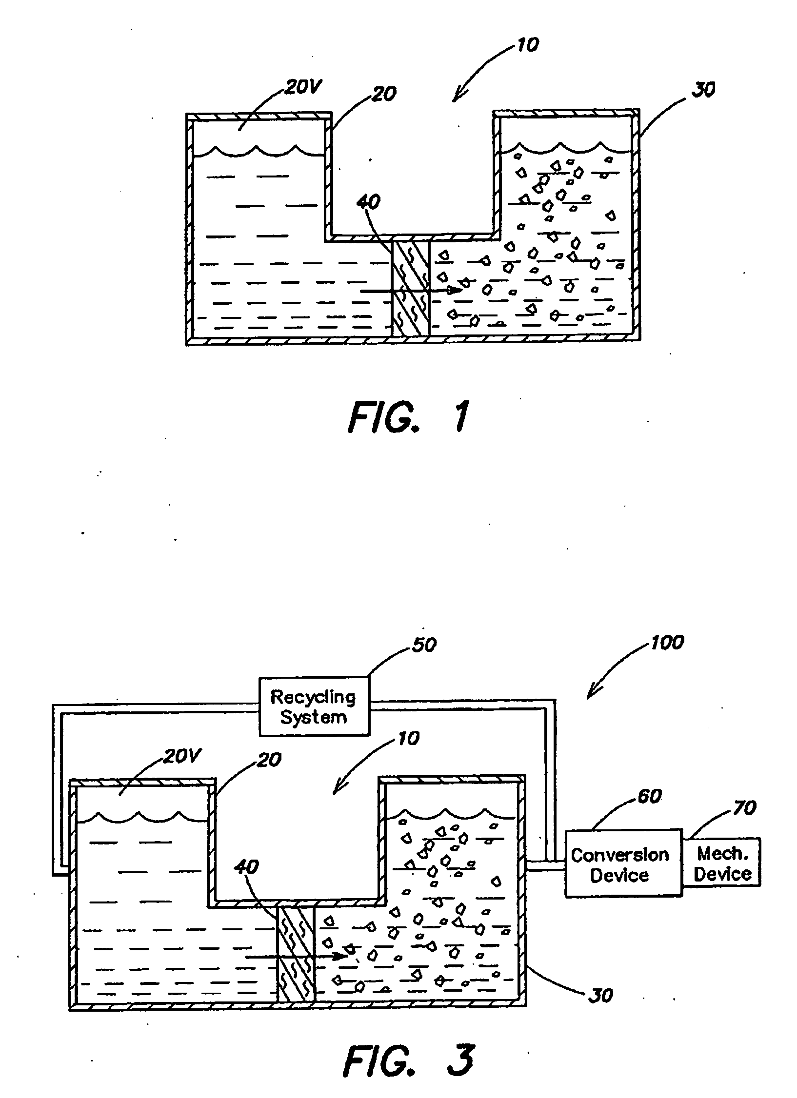 System and method for converting kinetic energy from brownian motion of gases or liquids to useful energy, force and work