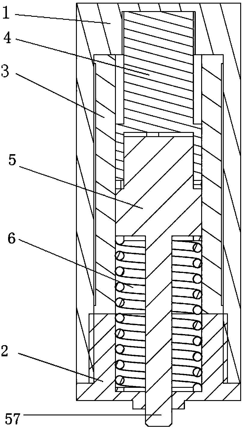 An electromagnetic unlocking device