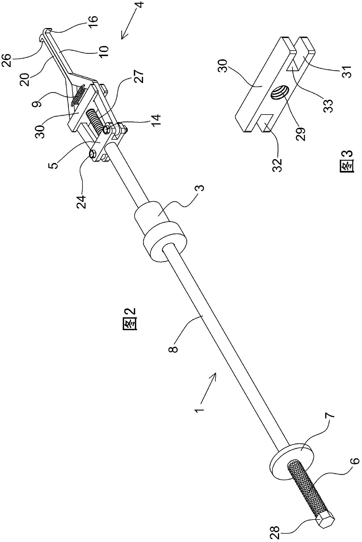 Impact adjustable internal puller