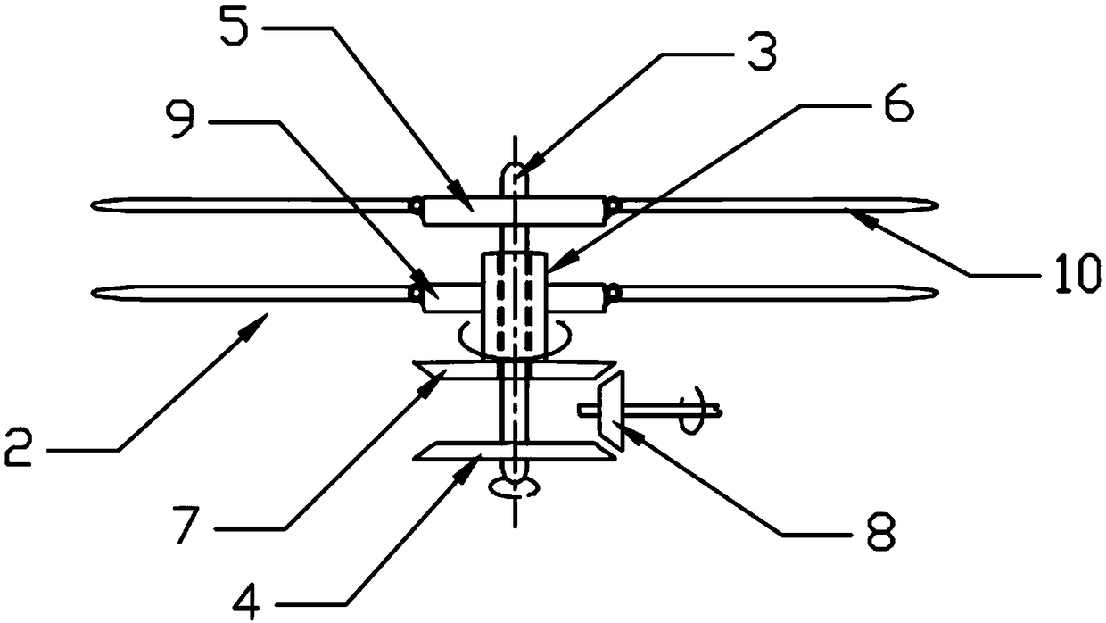 Rotor wing unmanned aerial vehicle capable of approaching fast