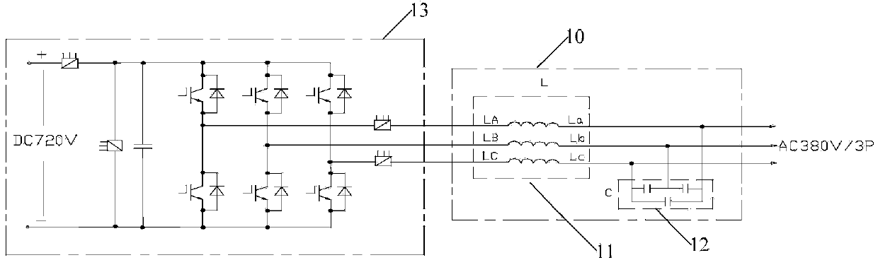 Auxiliary filtering cabinet