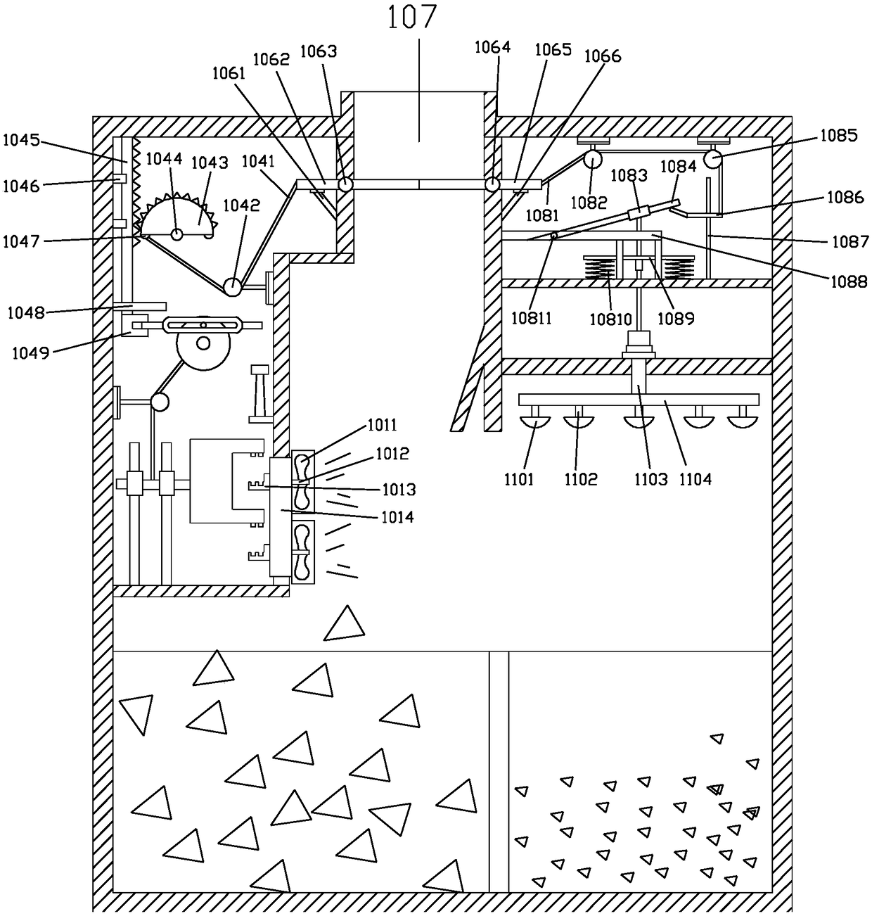 Table and chair board chamfering machining device