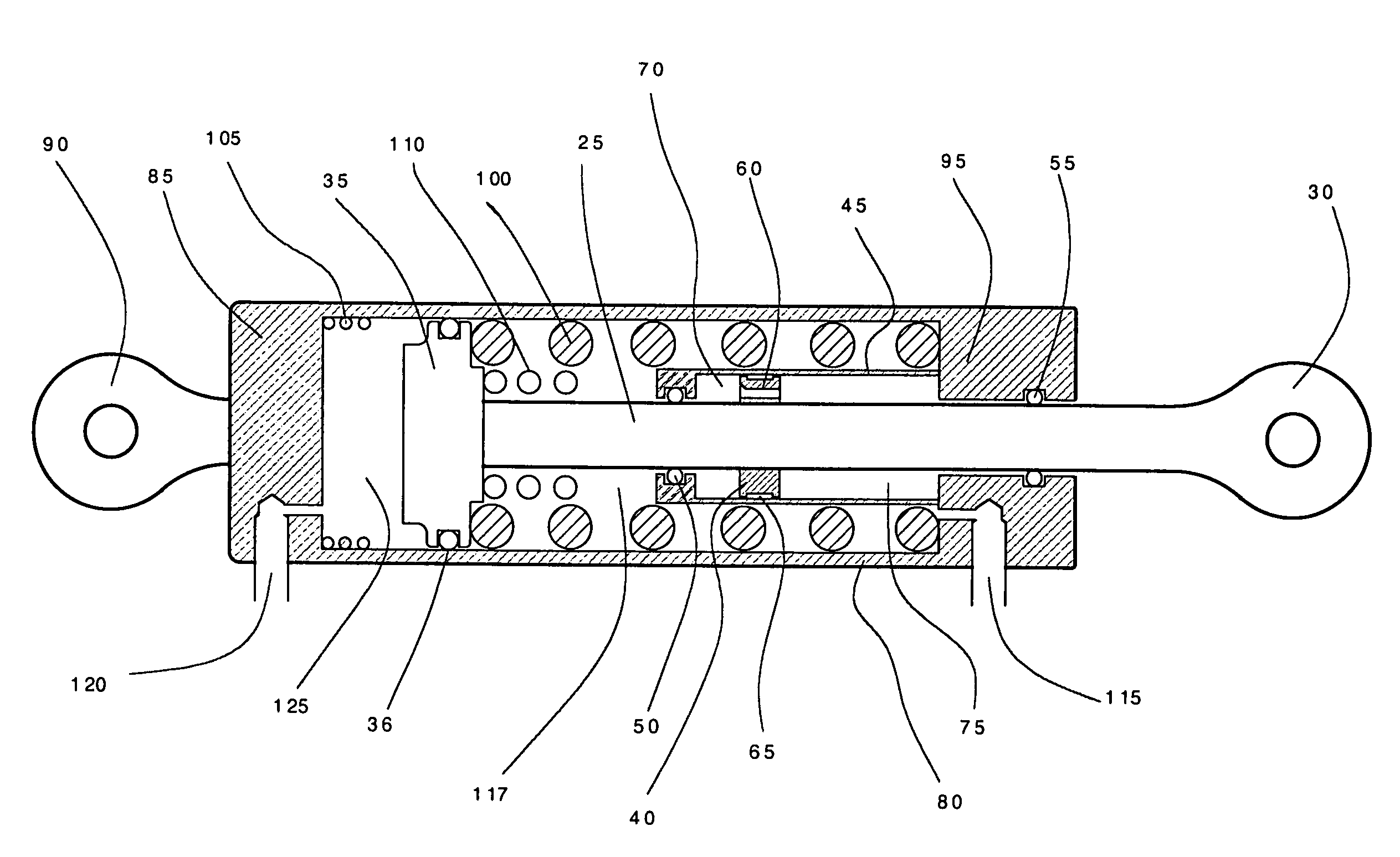 Pull-type suspension