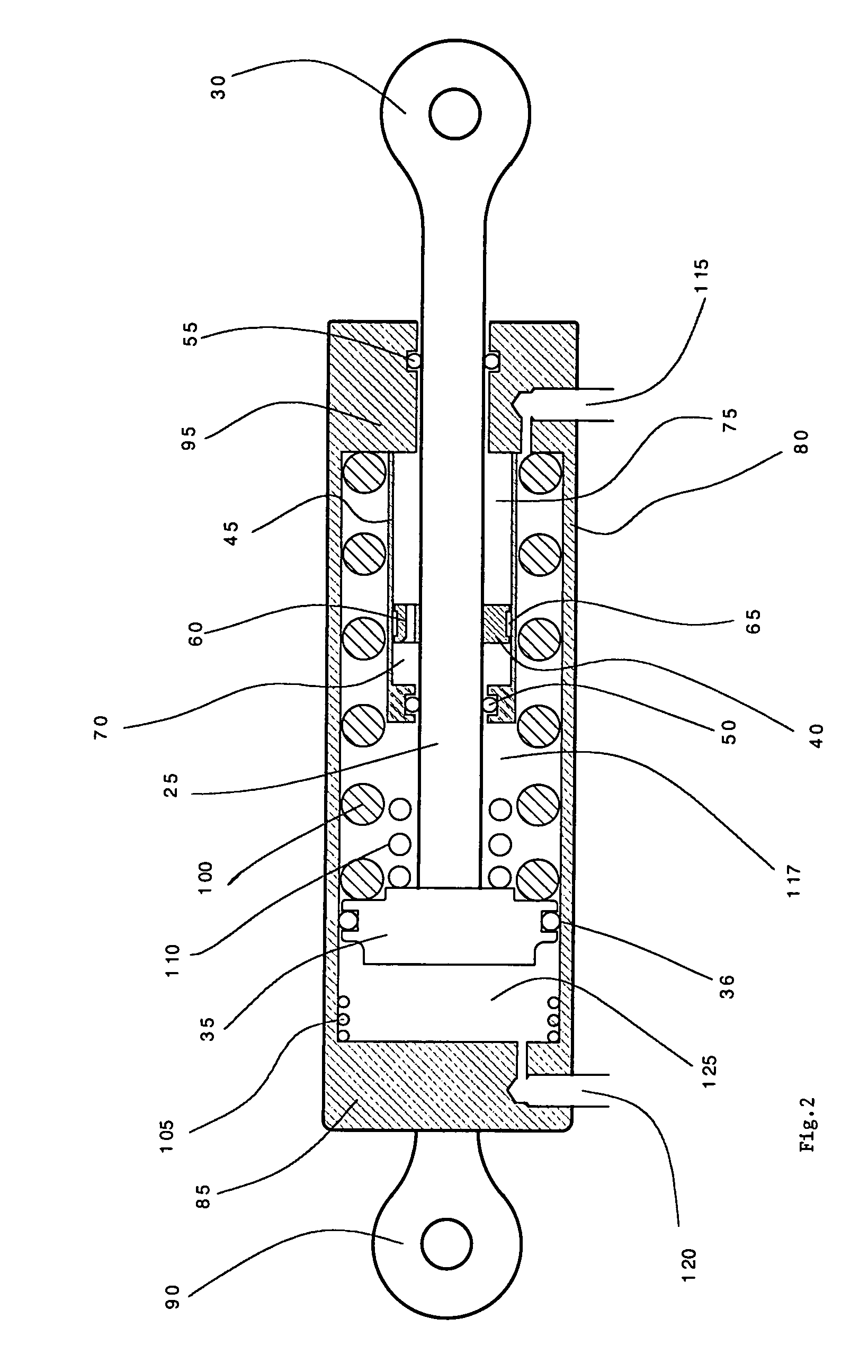 Pull-type suspension