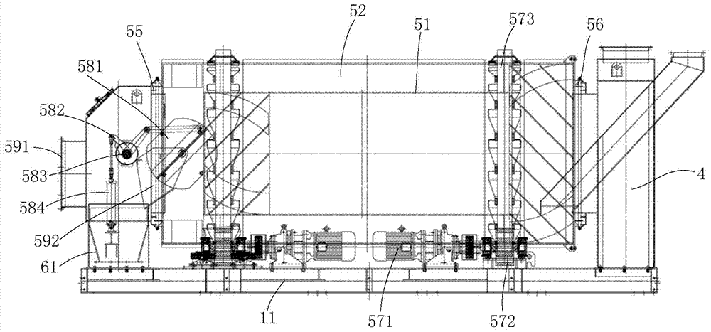 Preheating device for melting nonferrous metals