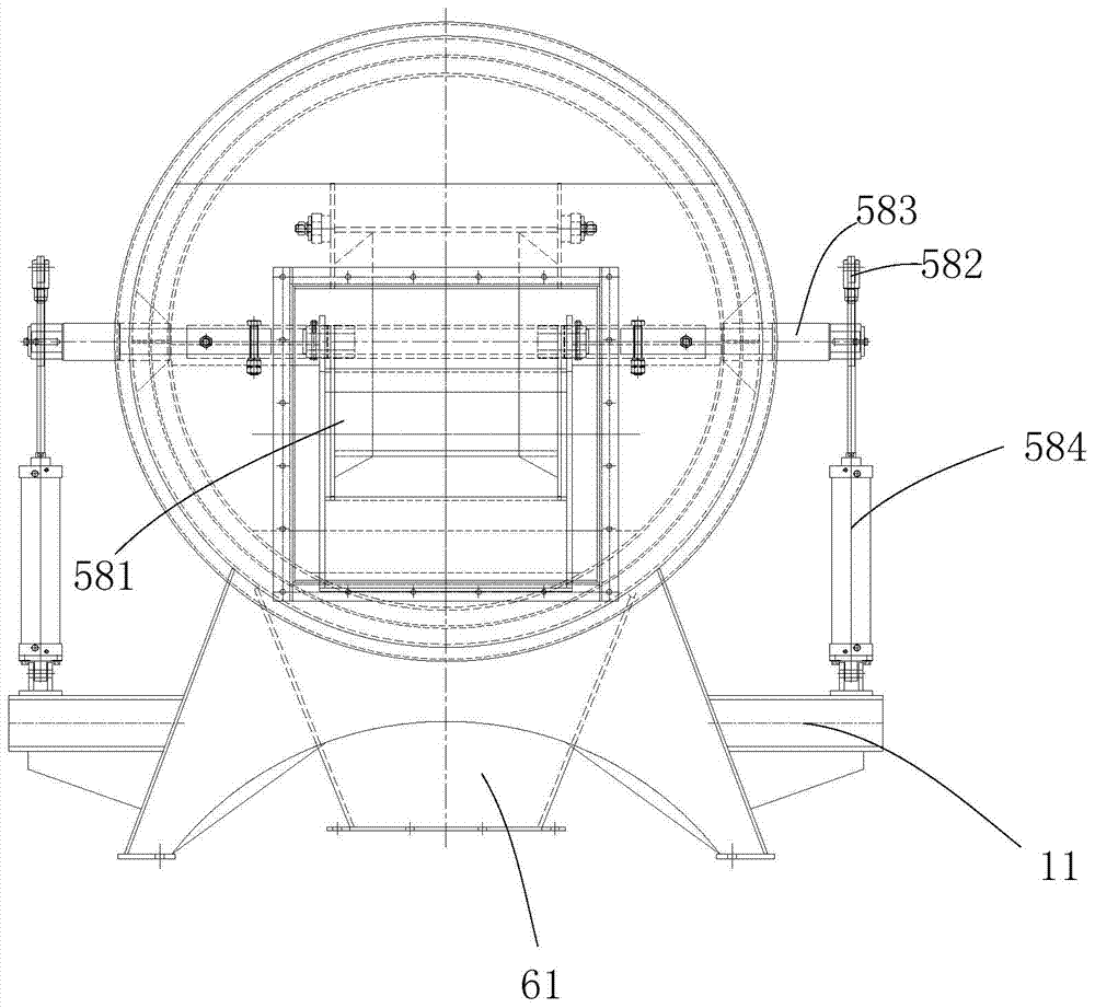 Preheating device for melting nonferrous metals