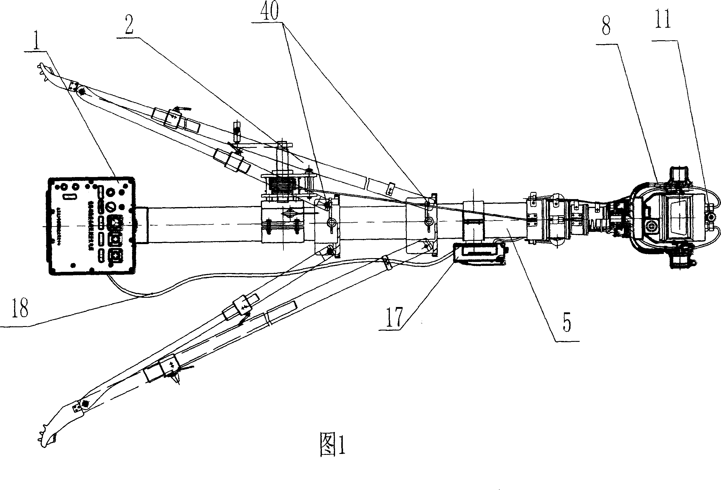 Over-limit measuring instrument and method of railway transportation equipment