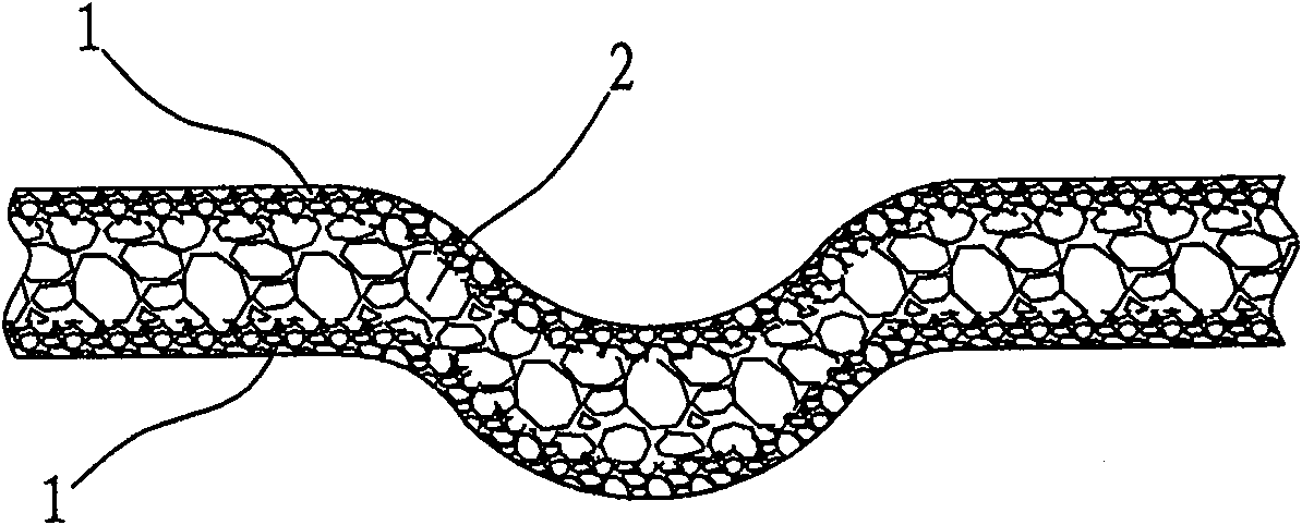 Method for water soluble liquid state rubber foam forming stereo rubber product