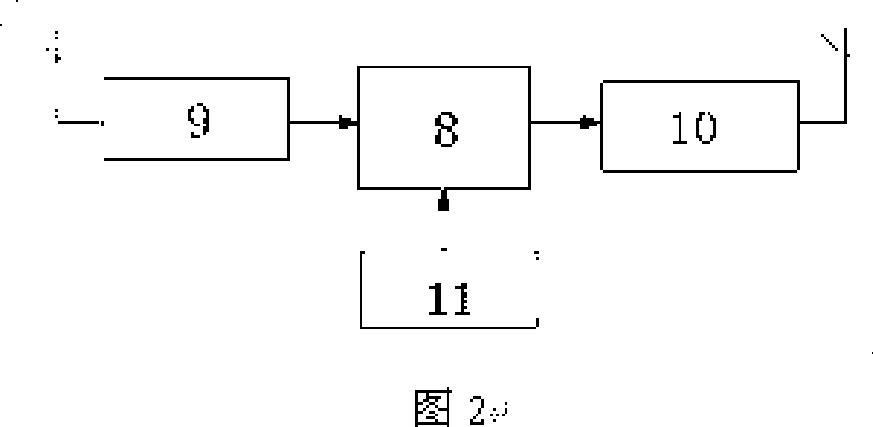 Road lamp wireless detection control system