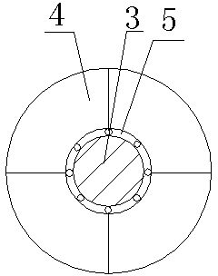 Drilling-fixing integrated device and method for yolk coal terrane