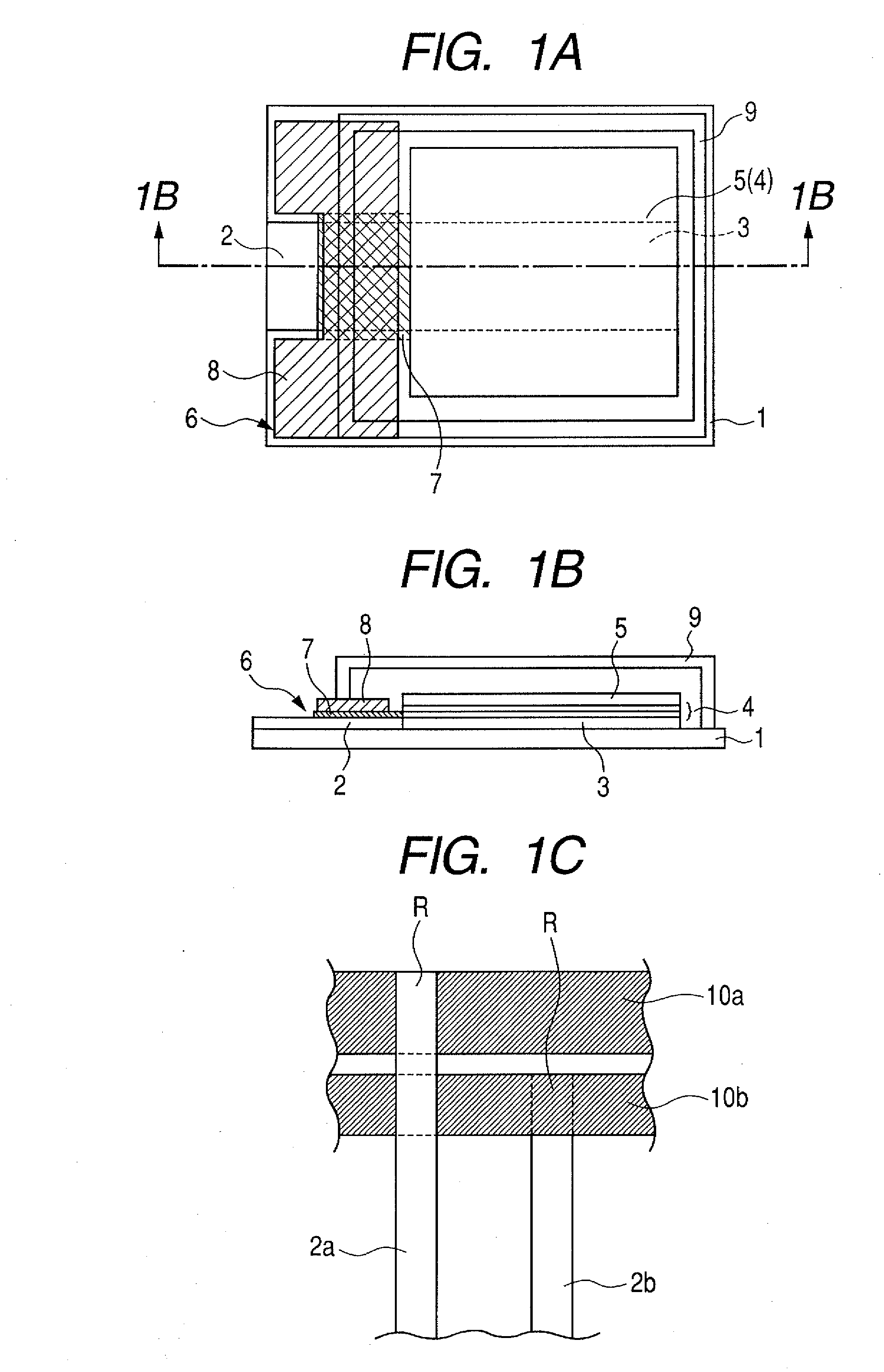 Organic electroluminescence device panel