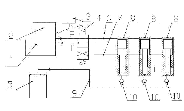 Integrated lubricating grease recovery system