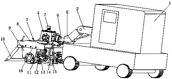 Hydraulic driven lawn mower