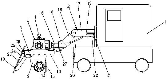 Hydraulic driven lawn mower