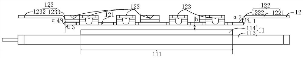 A shielding structure and terminal