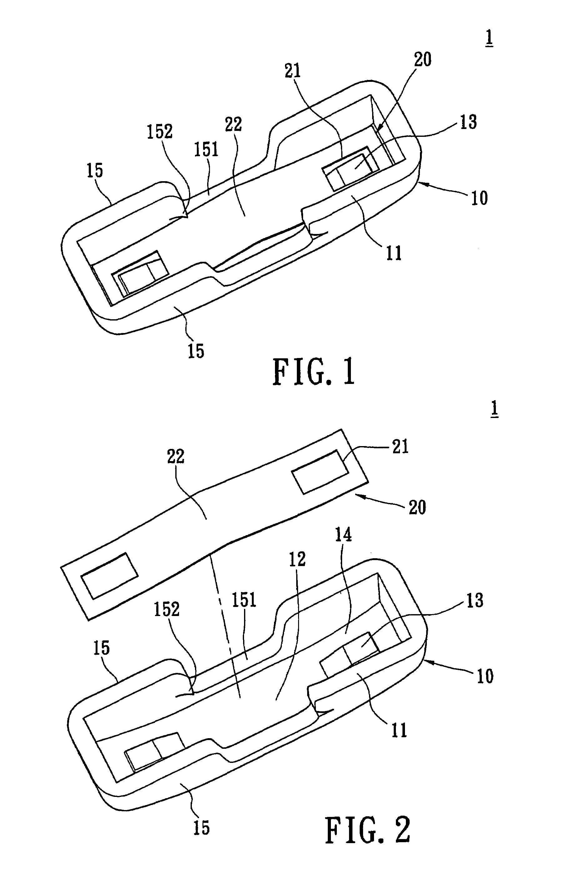 Cap structure for zipper