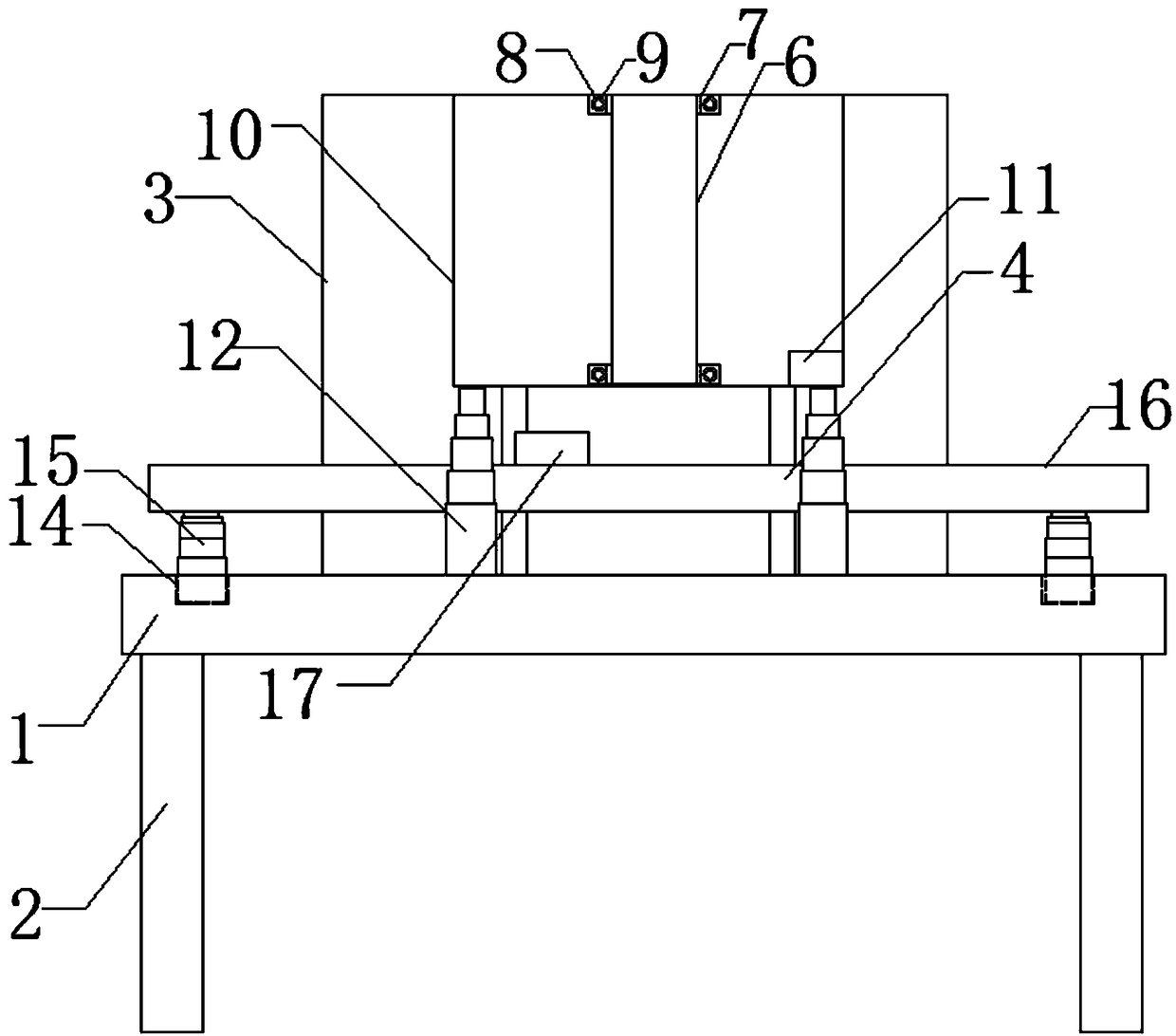 Tray loading device for biscuit packaging