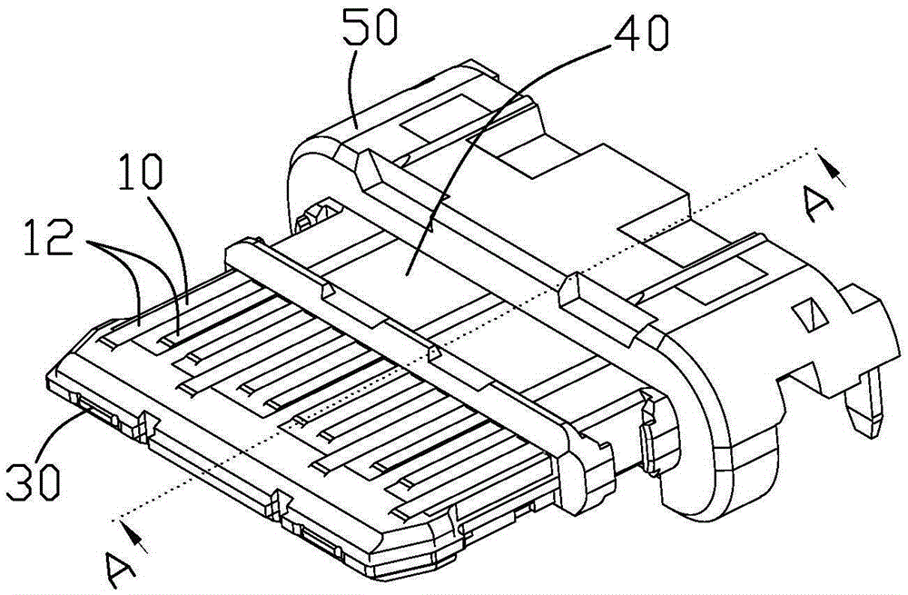 Twice-molded type reversible-plug USB connector and manufacturing method thereof