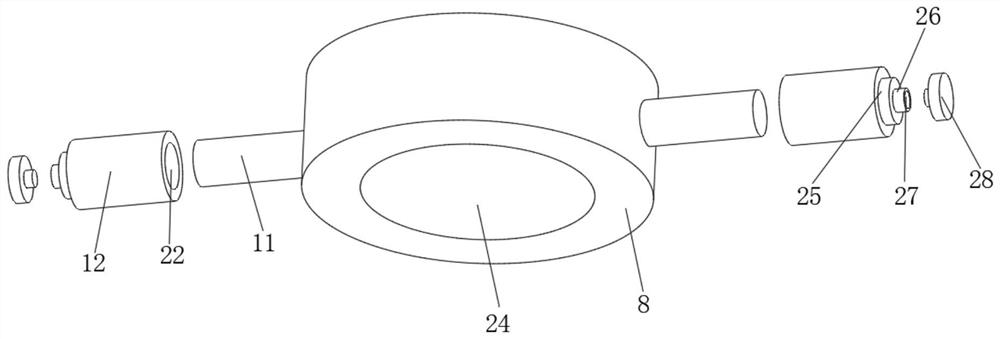 A spreading device capable of cutting small tissue pieces for cell biopsy