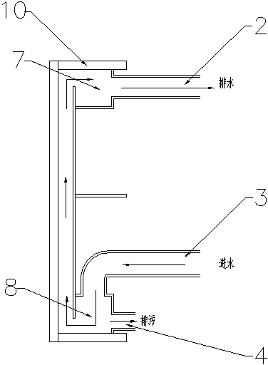 Electroslag smelting and casting sector-plate special-shaped crystallizer