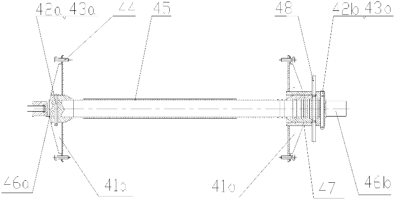 Steel wire rope pre-tightening device and tower crane with same