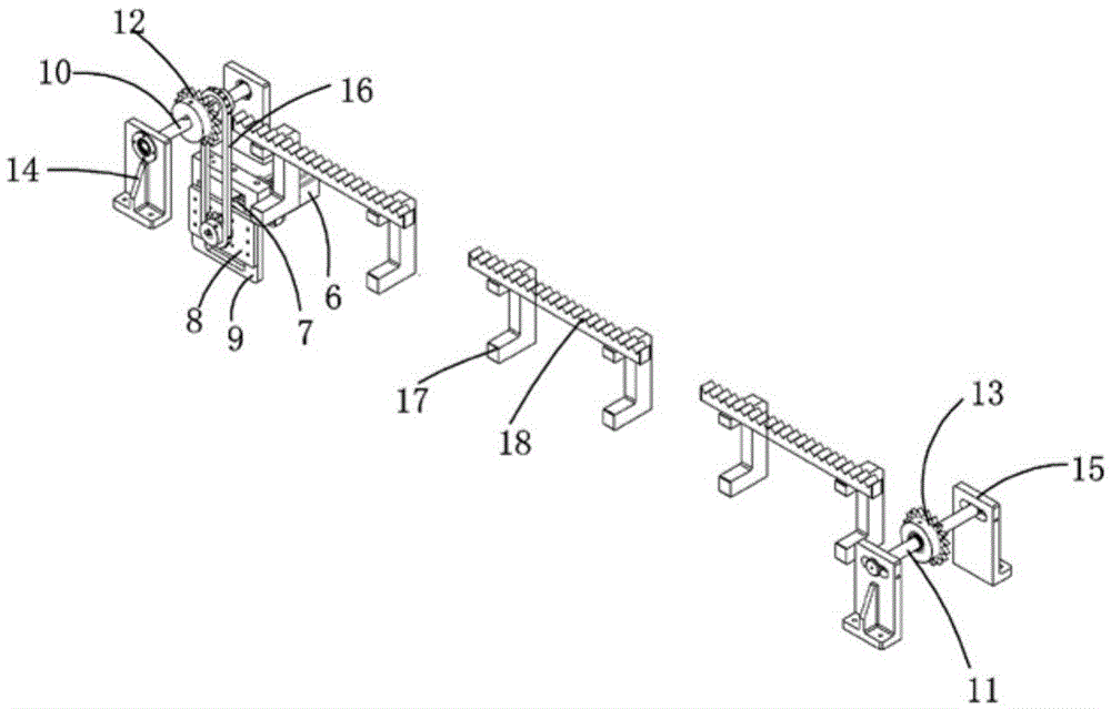 A general-purpose glue-spraying conveyor line