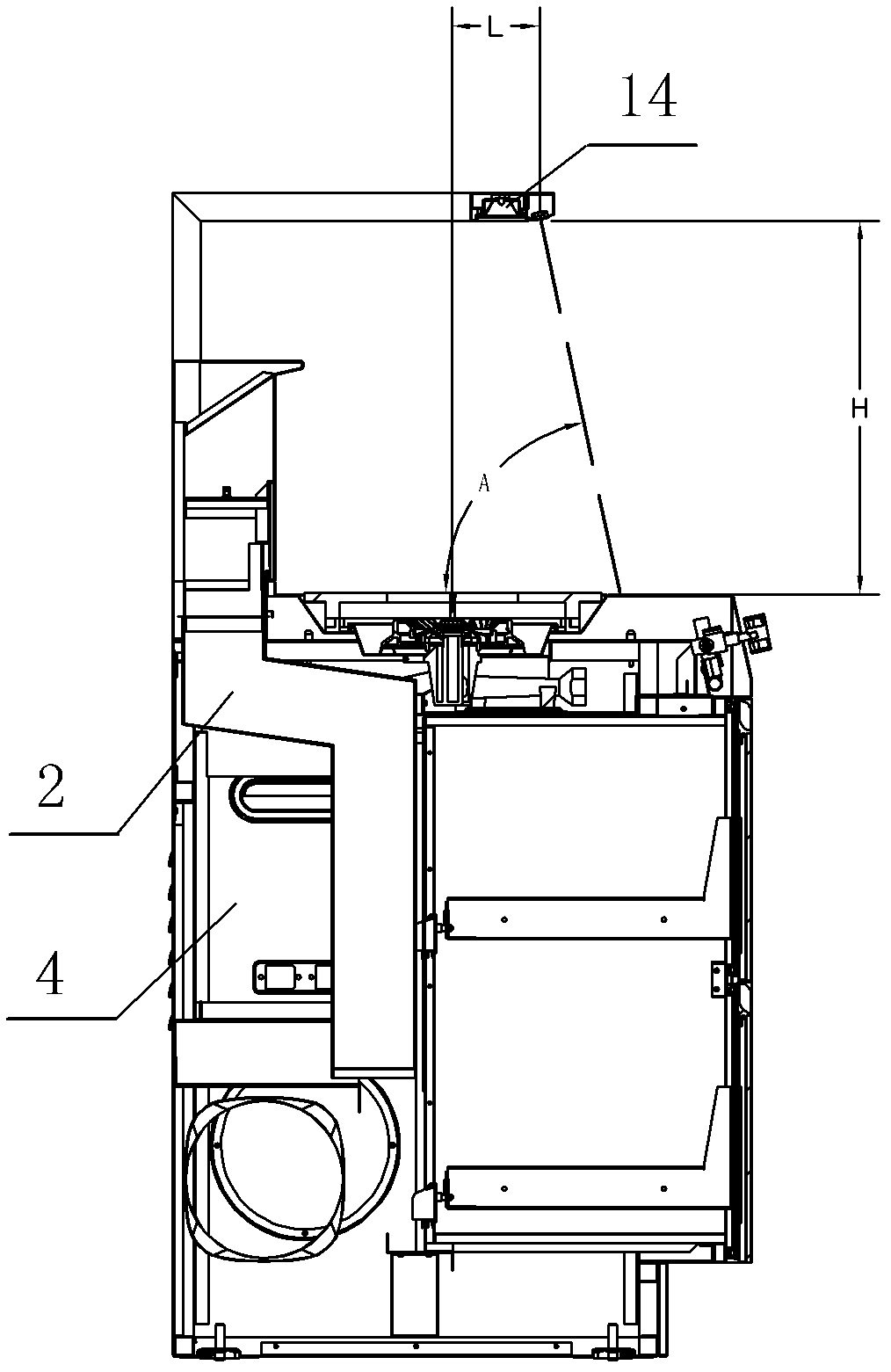 Integrated stove capable of exhausting and sucking smoke with high efficiency