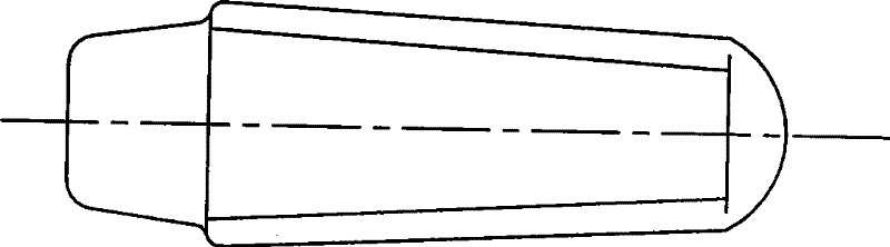 Production technology for heavy type super-long shaft