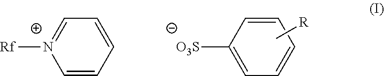 Fluorinated cationic surfactant