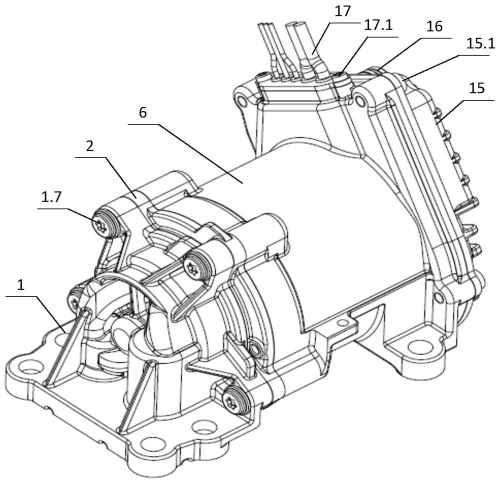 Electronic oil pump