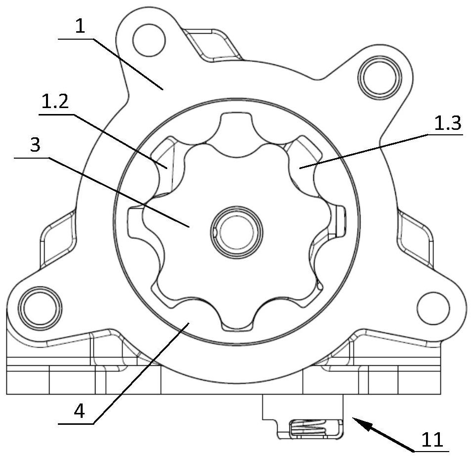 Electronic oil pump