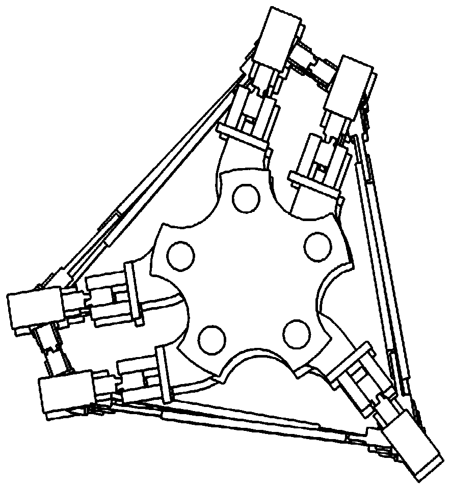 A spatially expandable mechanism based on three-configuration transformation of scissor elements