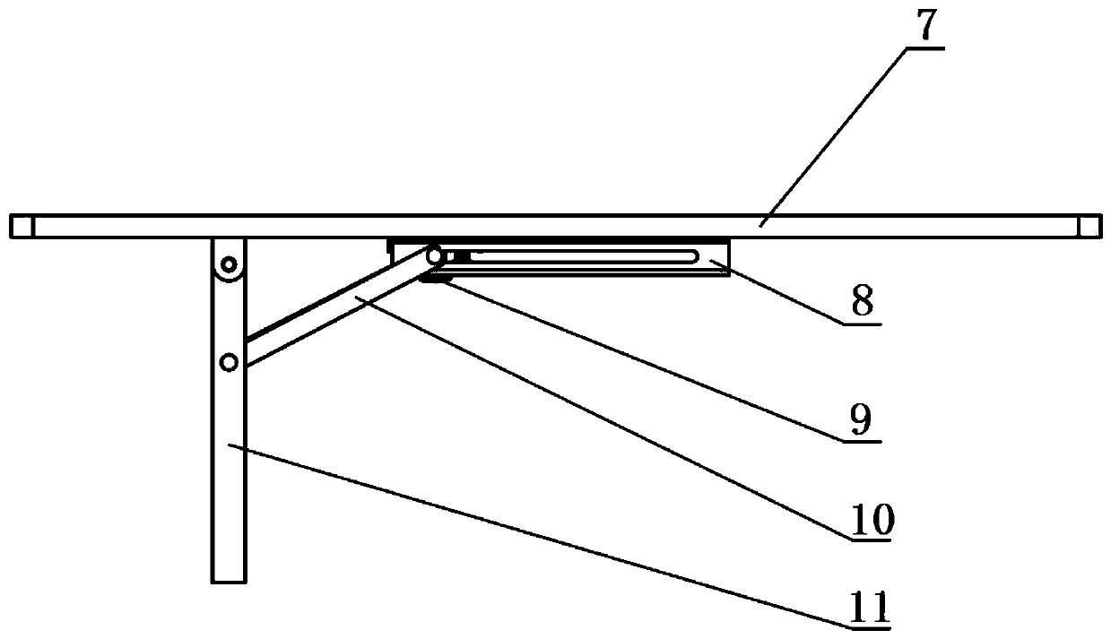 Mechanical transmission type computer bed