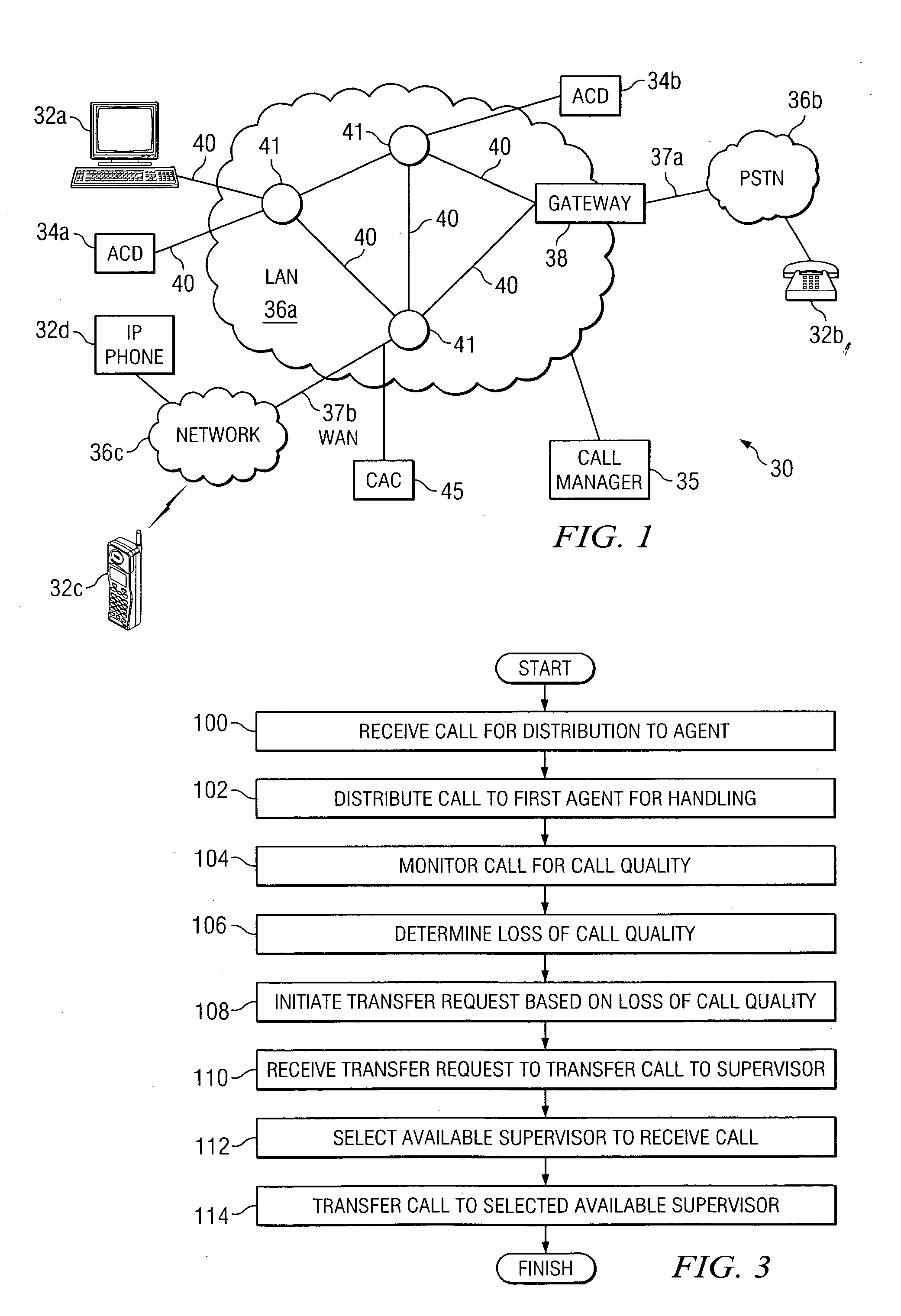 Method and system for transferring an automatic call distributor call