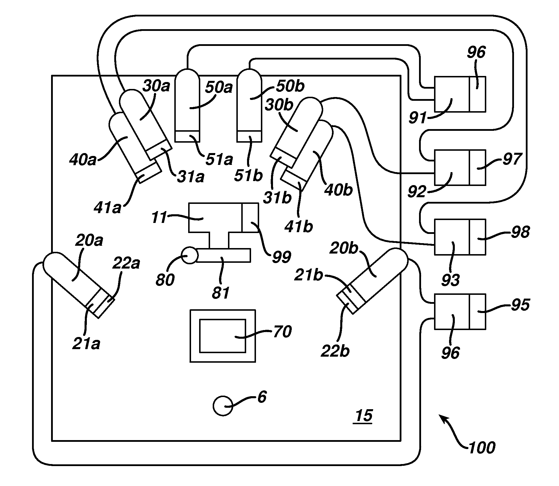 Skin imaging system with probe