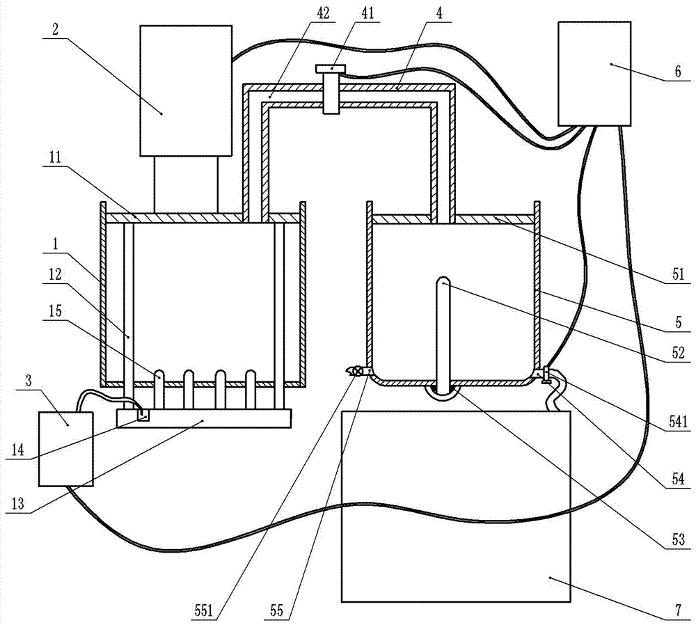 Salted vegetable salinity reducing device