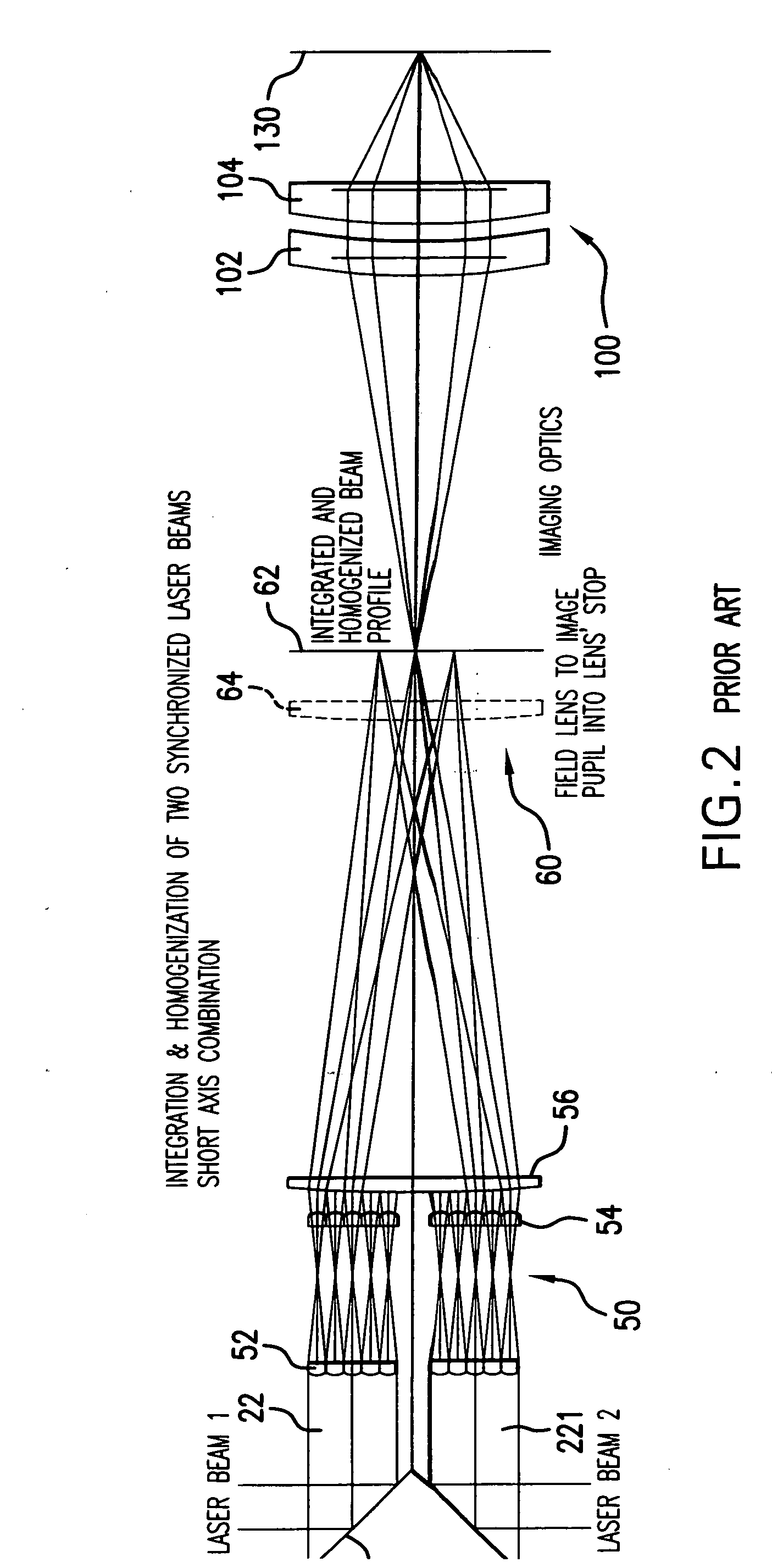 Laser thin film poly-silicon annealing optical system