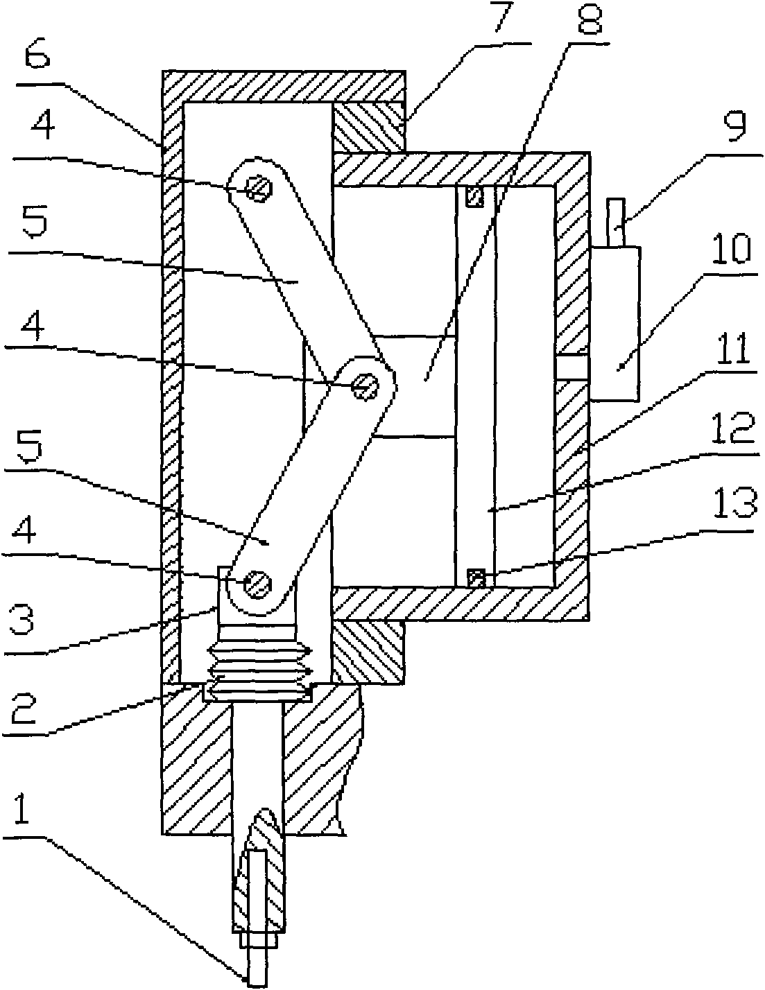 Novel pneumatic punching machine