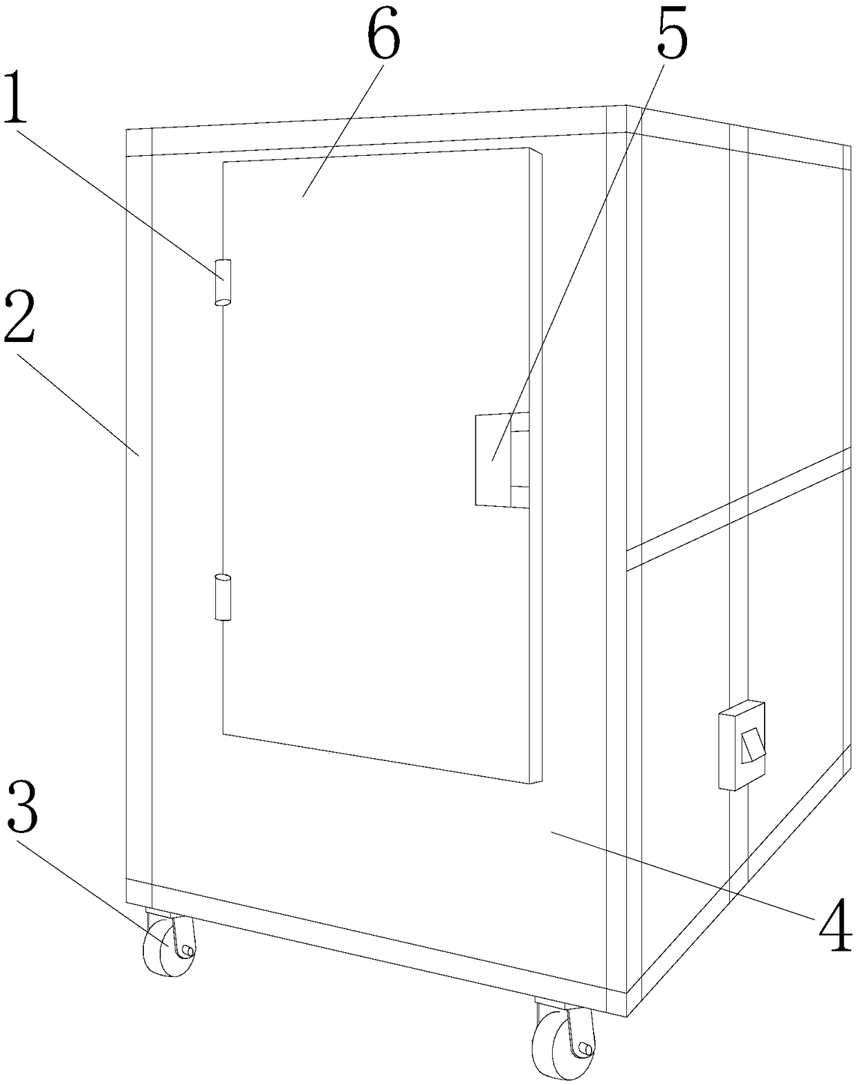 Heat preservation type logistic trolley