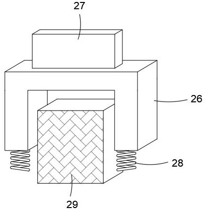 Barbell hexagonal frame rod blanking device