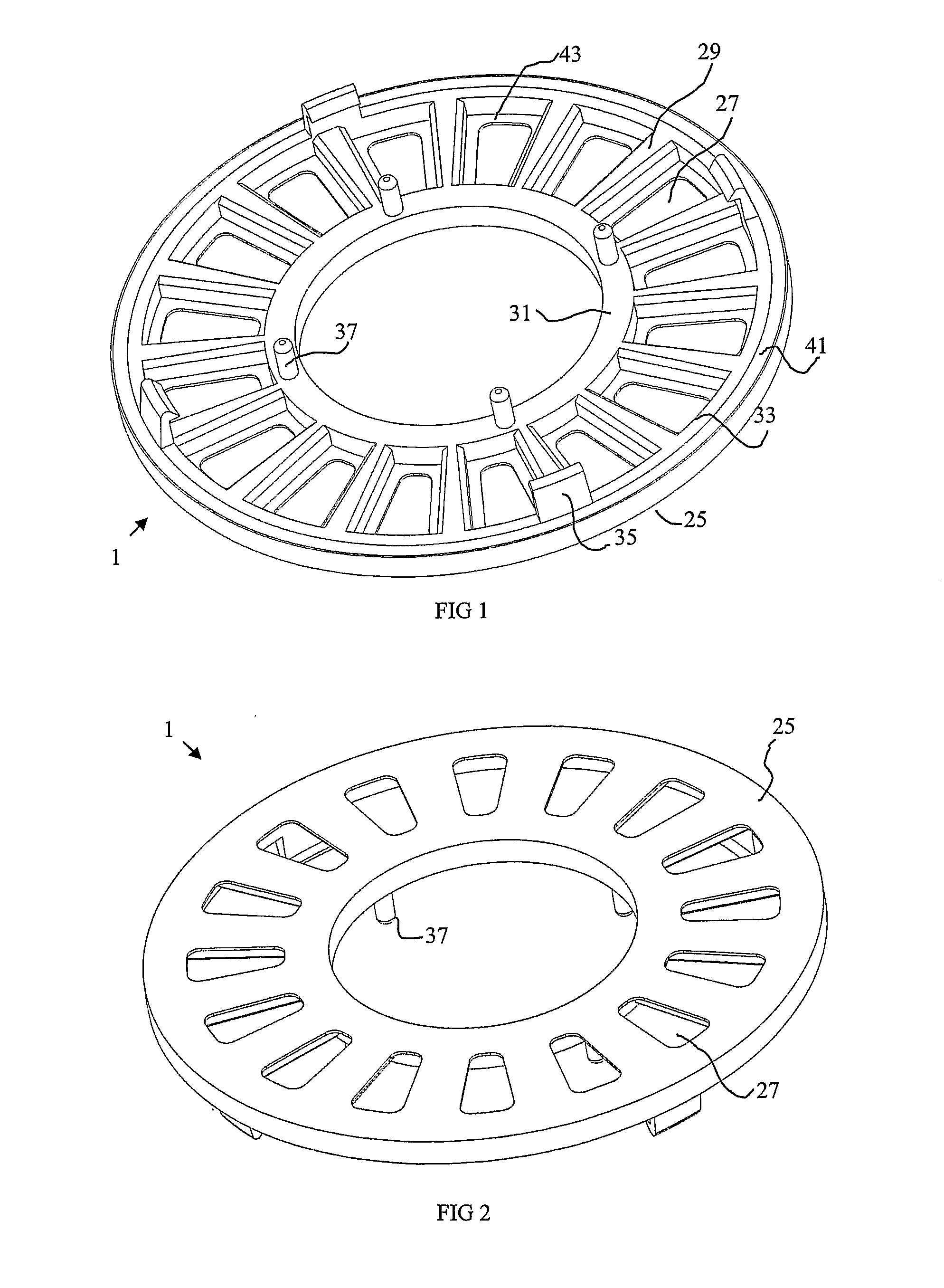 Rotor magnet positioning device