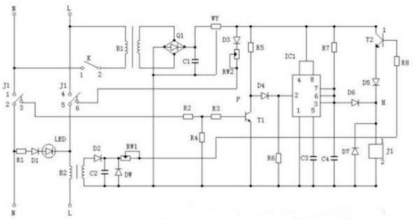 Load remote automatic control power supply device